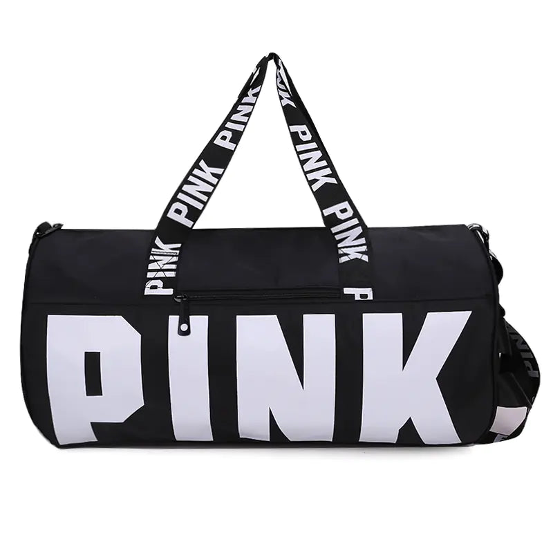 pink handbag