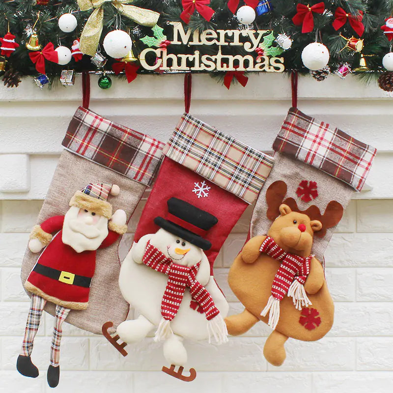 christmas stocking gift bag