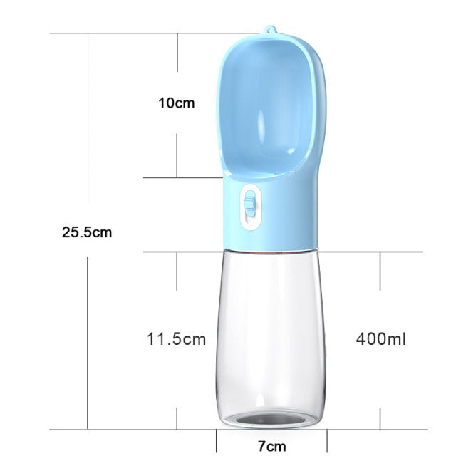 pet dog water bottle feeder