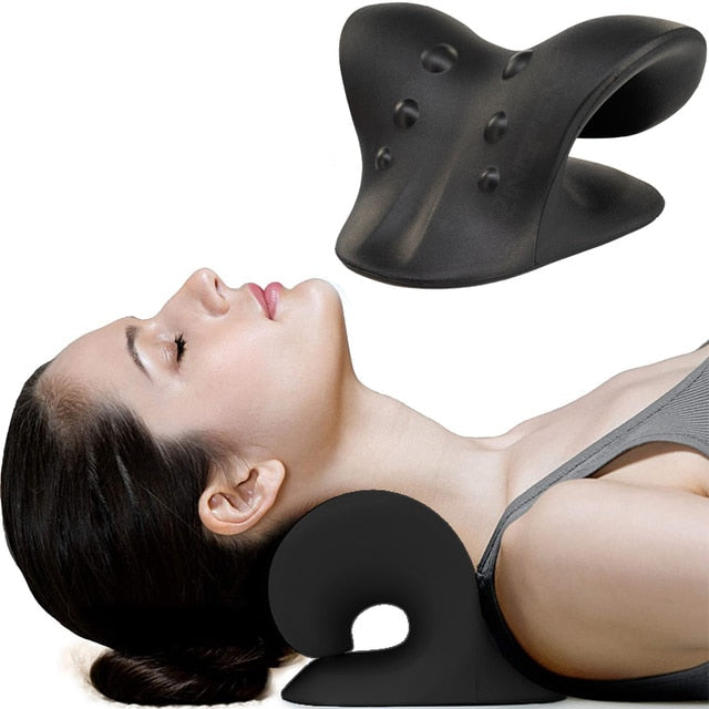 neck shoulder stretcher pillow