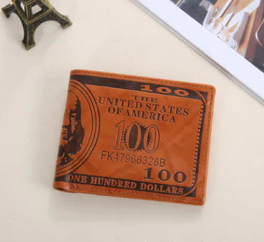 pu leather dollar wallet