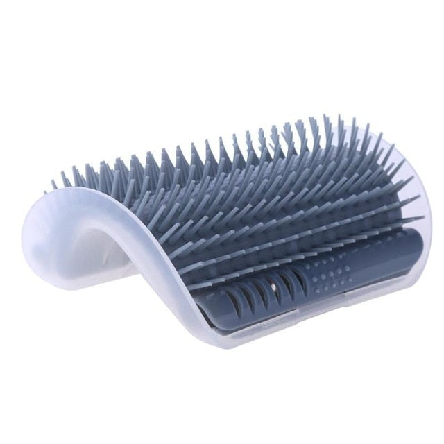 cat self groomer corner brush