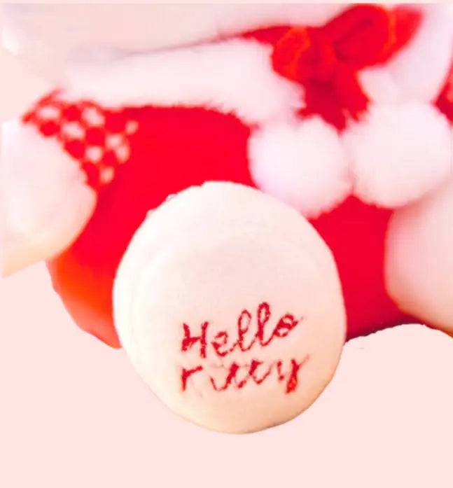kitty christmas plush toy