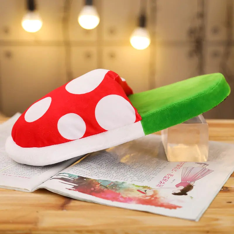 multifunctional mushroom piranha plush