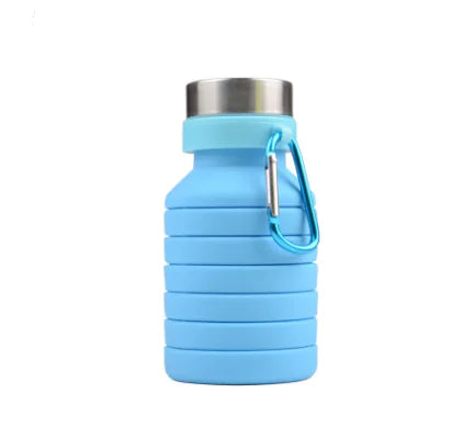 collapsible silicone water bottle