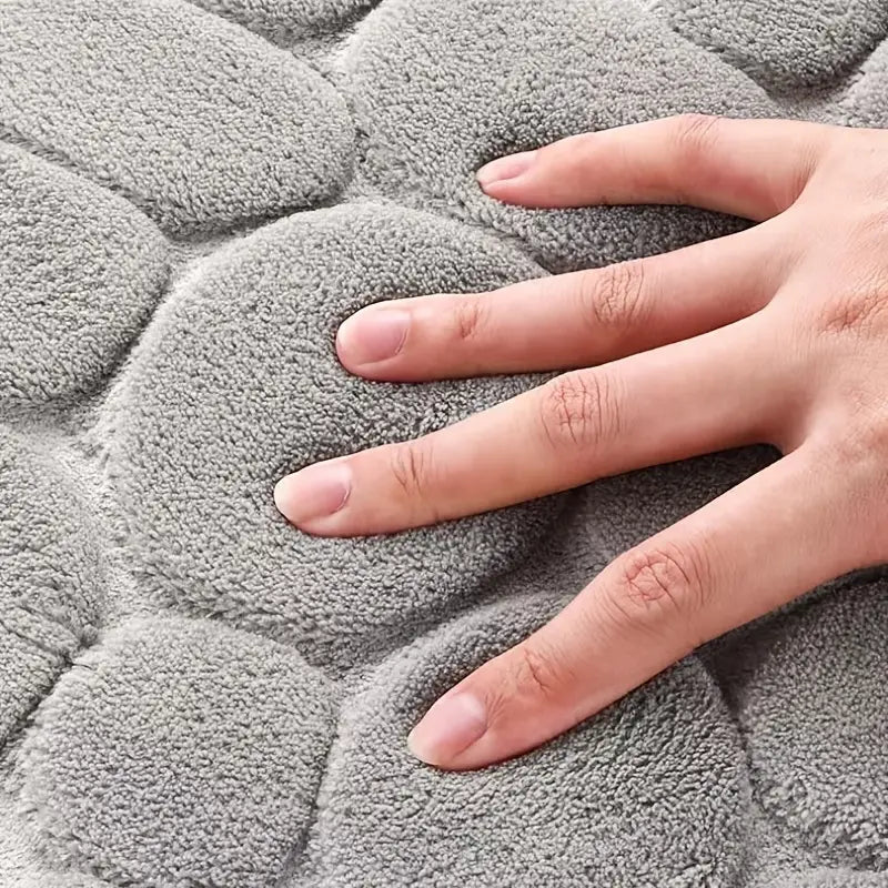 3-piece non-slip bathroom rug set