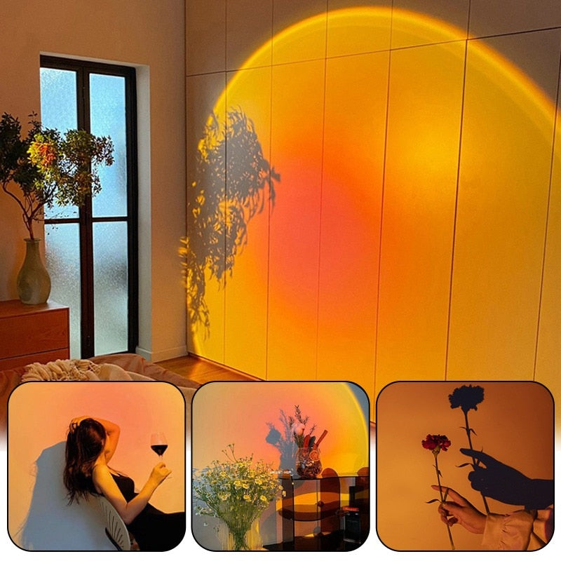 sunset lamp