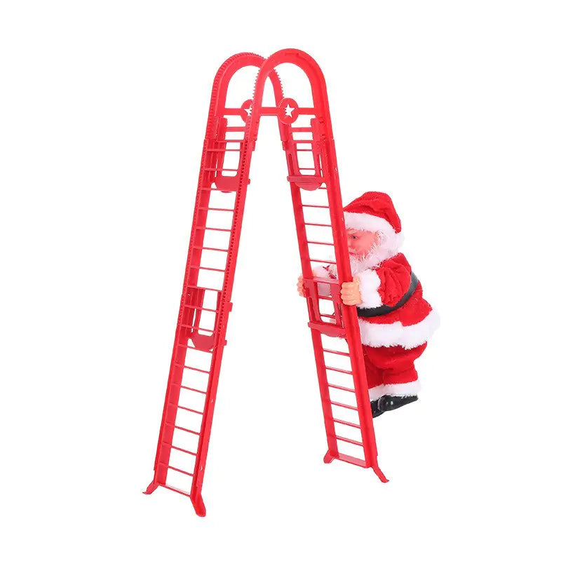 santa claus climbing toy