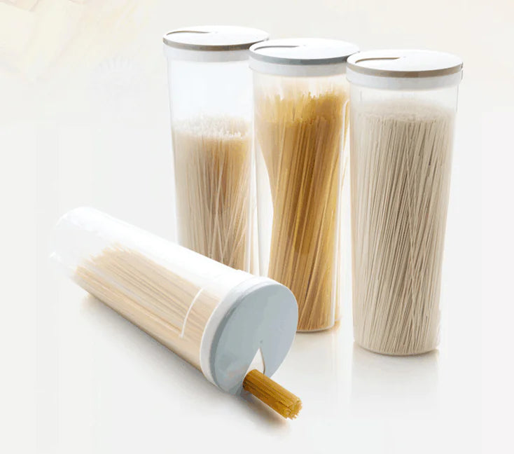 plastic pasta storage box