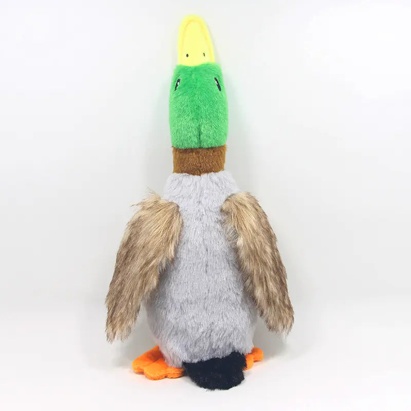 plush sound duck dog toy