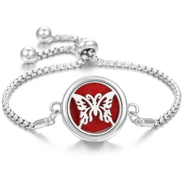 stainless steel perfume bracelet