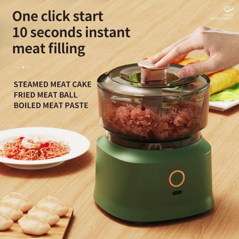 automatic electric garlic press