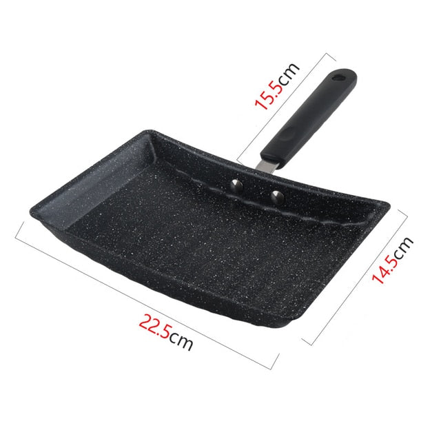 non-stick wave bottom saucepan