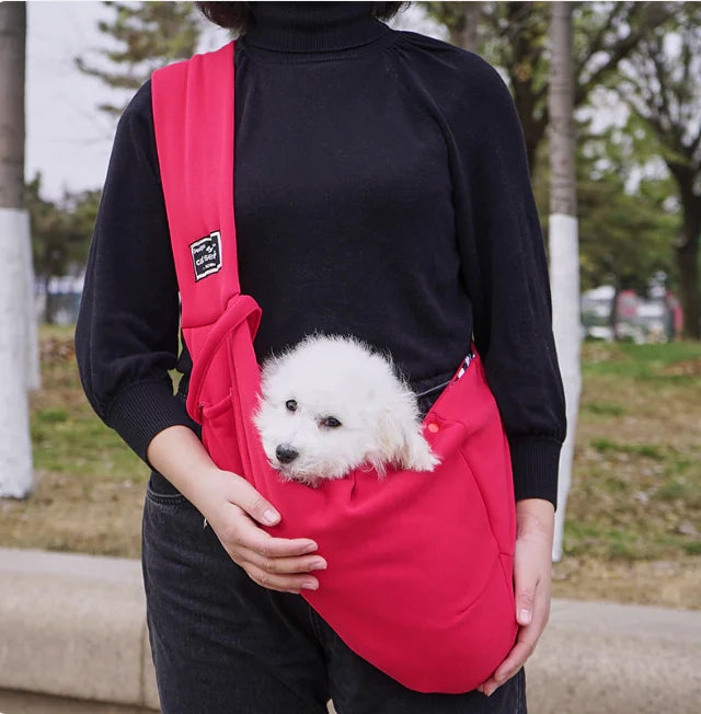 pet crossbody carrier bag