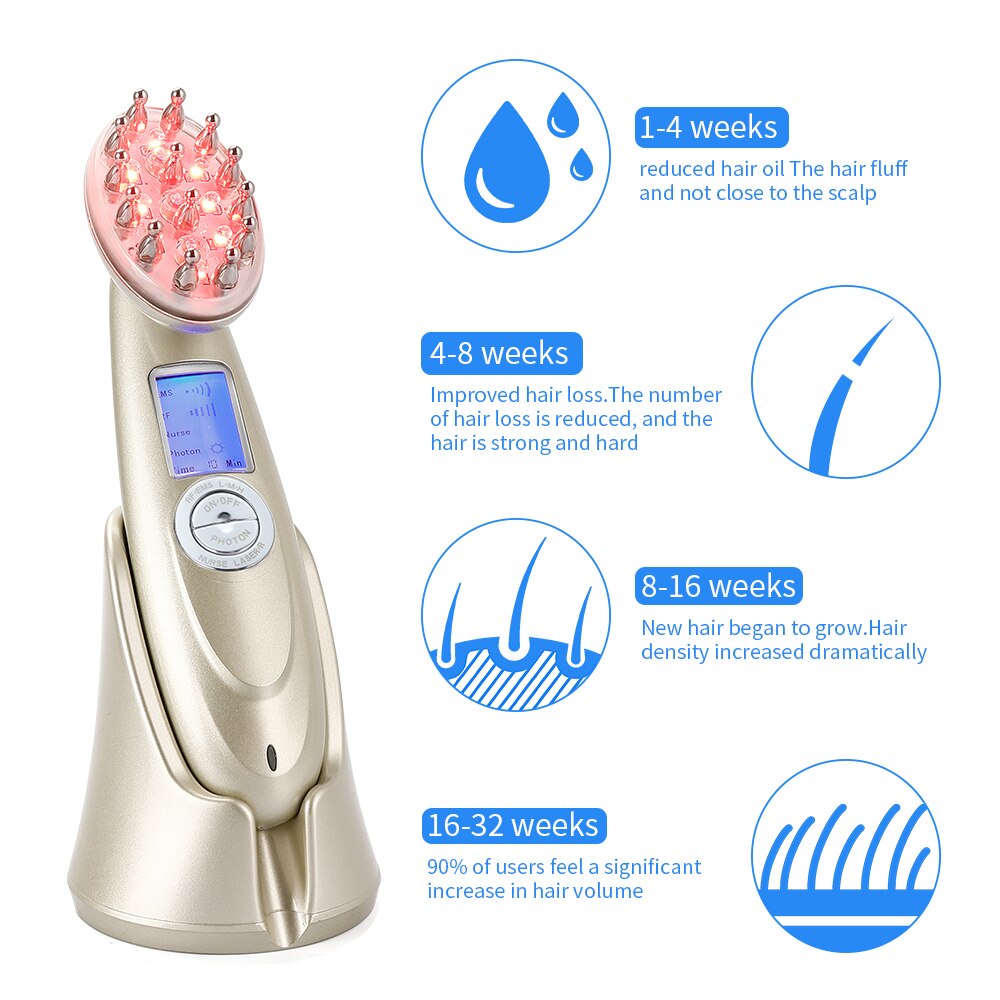 electric laser hair growth comb