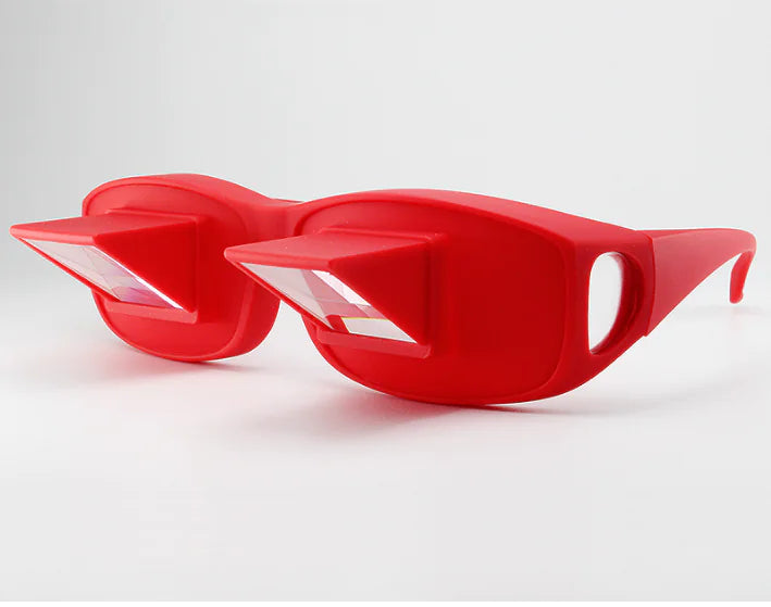 lazy periscope horizontal reading glasses