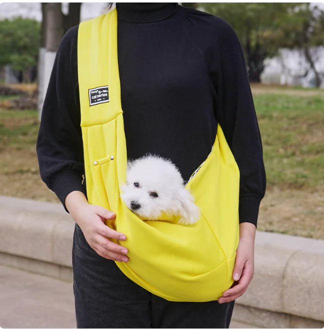 pet crossbody carrier bag