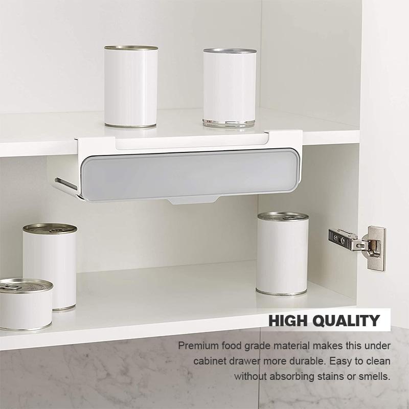 kitchen self-adhesive wall-mounted spice organizer