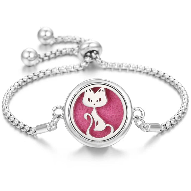 stainless steel perfume bracelet