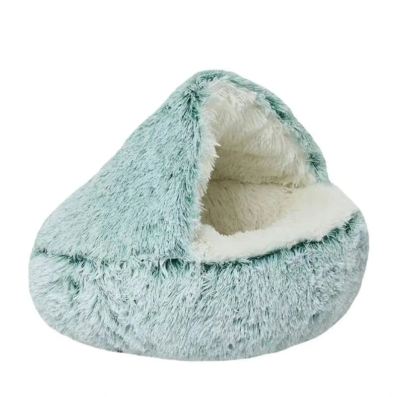 semi-closed cat bed nest