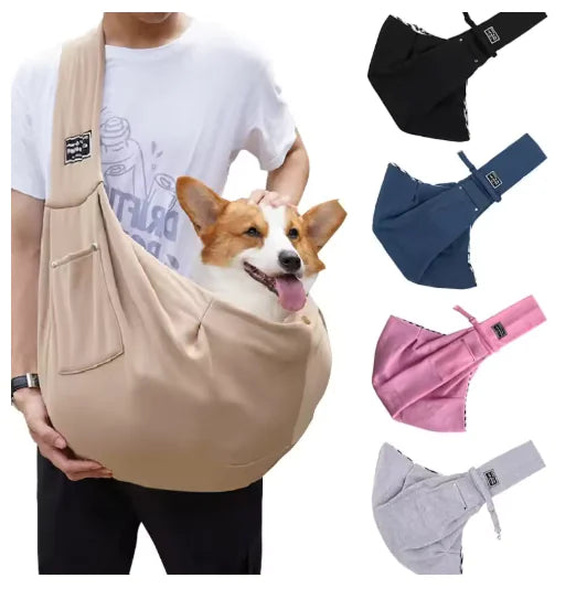 pet crossbody carrier bag