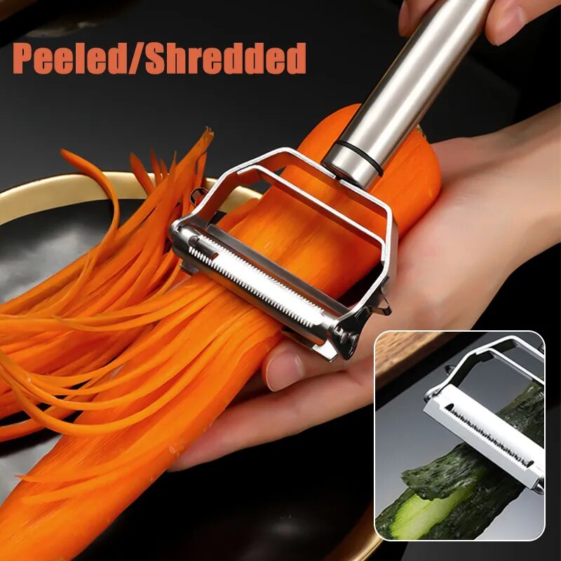 stainless steel kitchen vegetable peeler