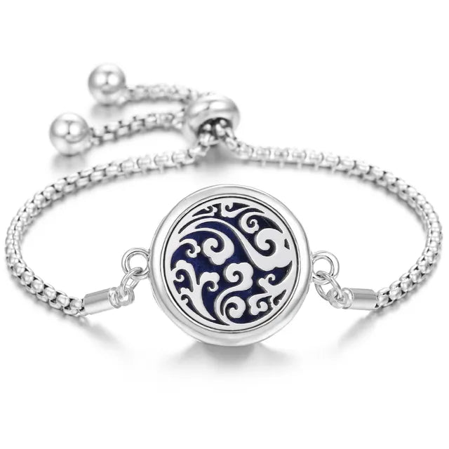 stainless steel perfume bracelet