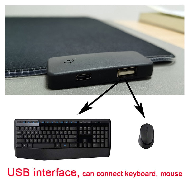 rgb mouse pad with cable