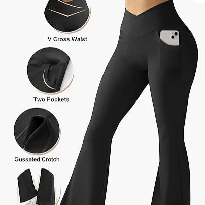 ribbed yoga pants