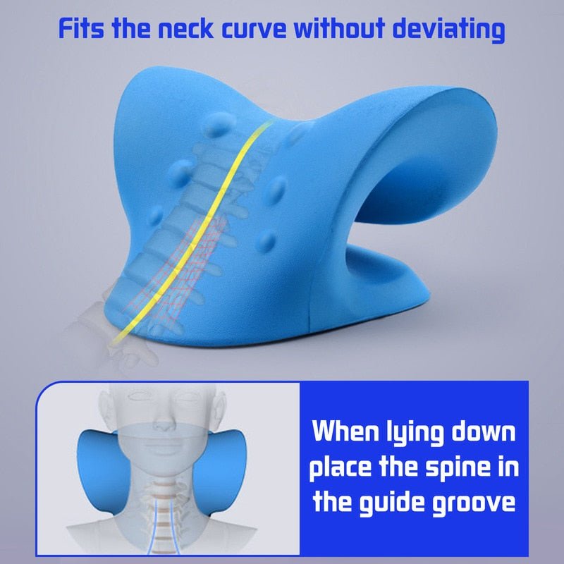 neck shoulder stretcher pillow