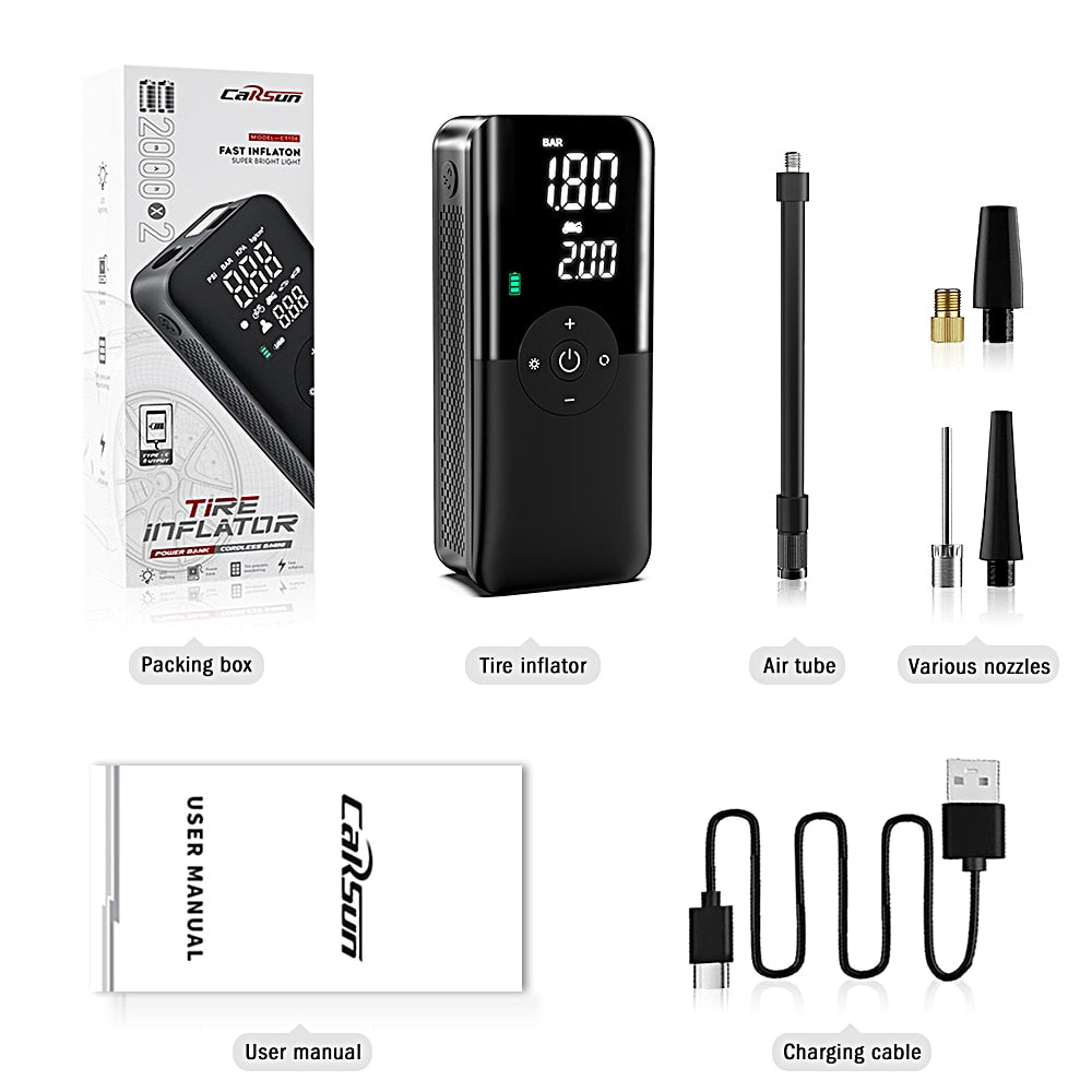 portable inflator pump