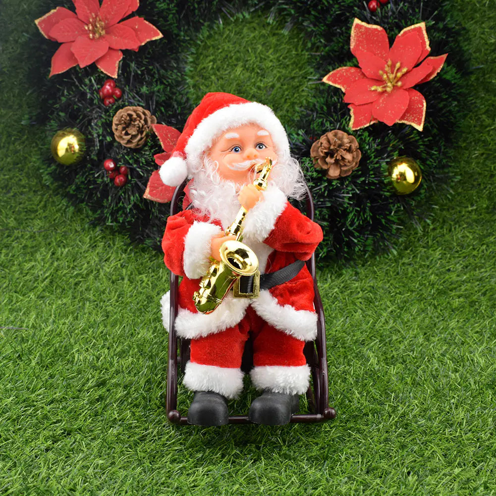 santa claus climbing toy