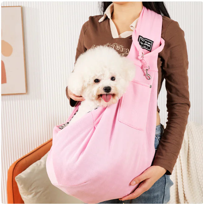 pet crossbody carrier bag