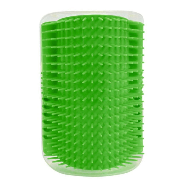 cat self groomer corner brush