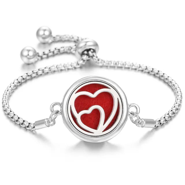 stainless steel perfume bracelet