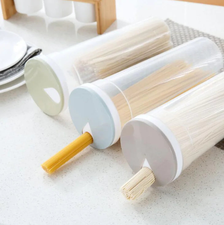 plastic pasta storage box