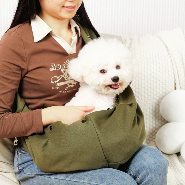 pet crossbody carrier bag
