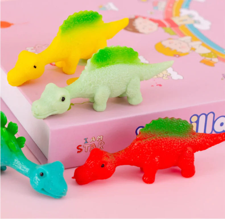 creative dinosaur catapult toy