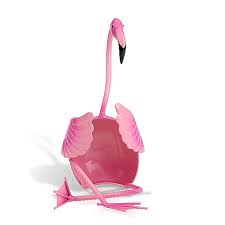 flamingo wine holder