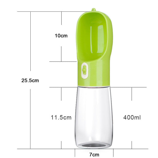 pet dog water bottle feeder