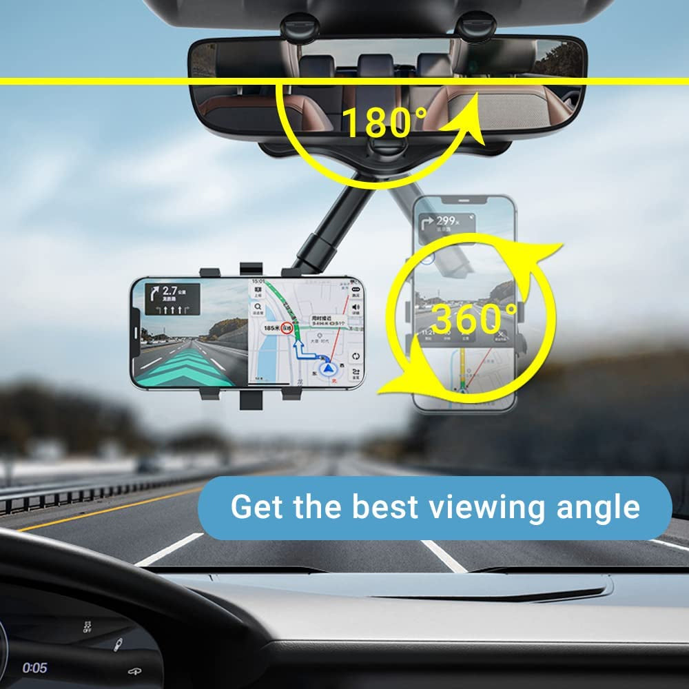 360° rotatable smart phone car holder