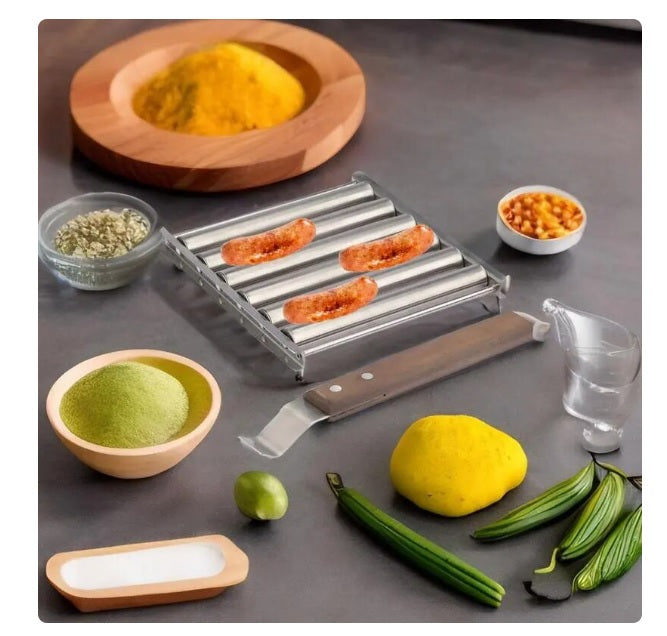 stainless steel hot dog roller