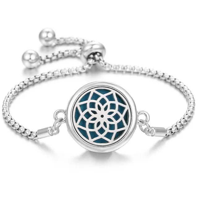 stainless steel perfume bracelet