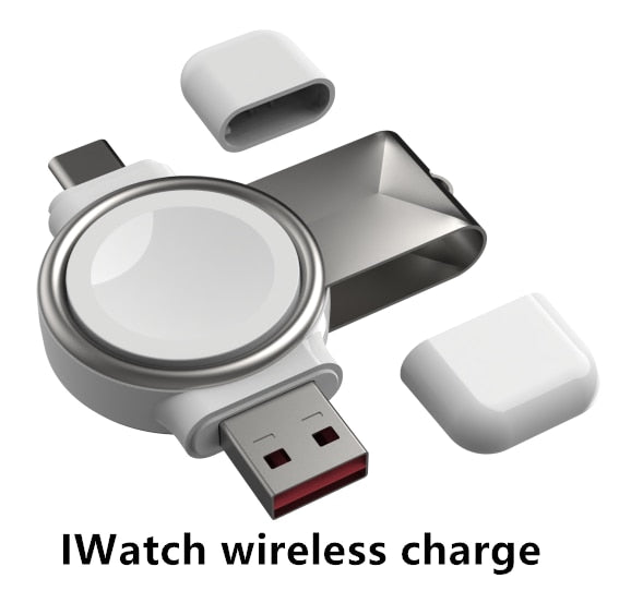 3-in-1 wireless magsafe charger stand