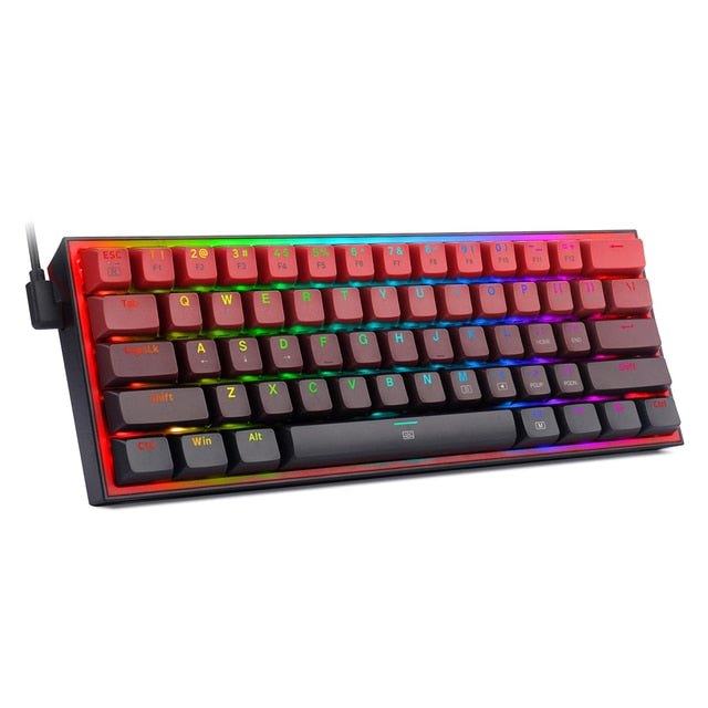 mini mechanical gaming wired keyboard