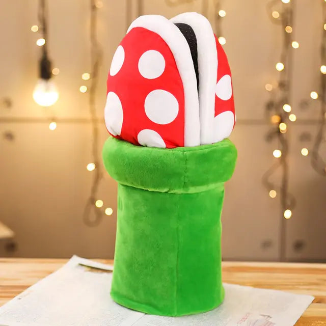multifunctional mushroom piranha plush