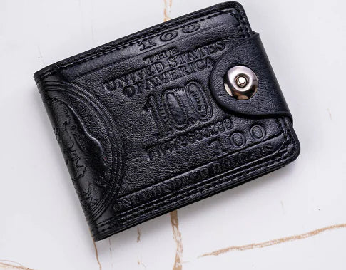 pu leather dollar wallet