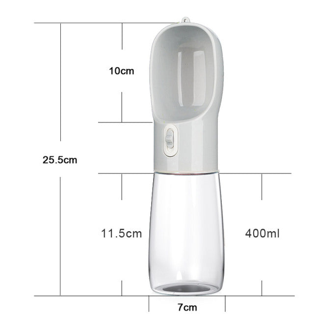 pet dog water bottle feeder