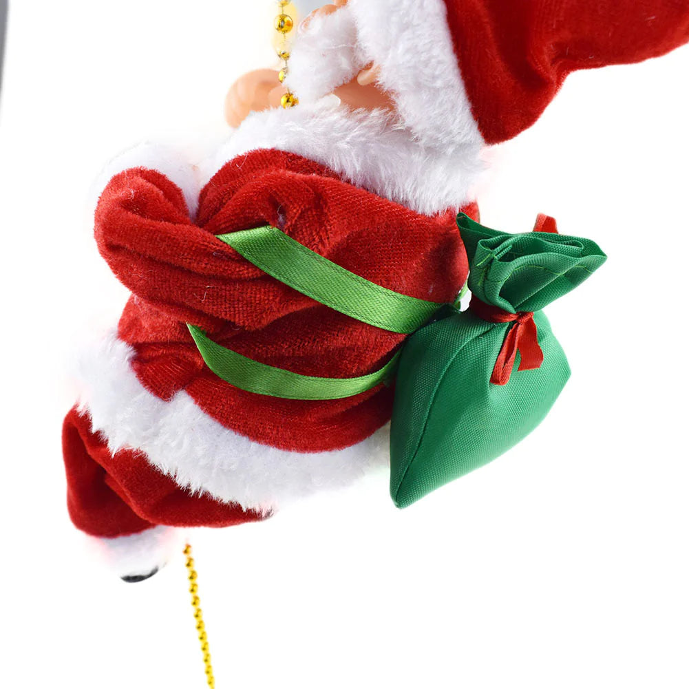 santa claus climbing toy