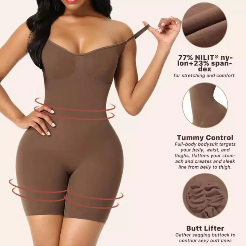 postpartum body shaper bodysuit